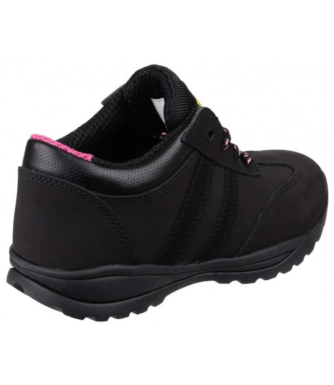 Safety womens/ladies fs706 sophie safety leather shoes black Amblers