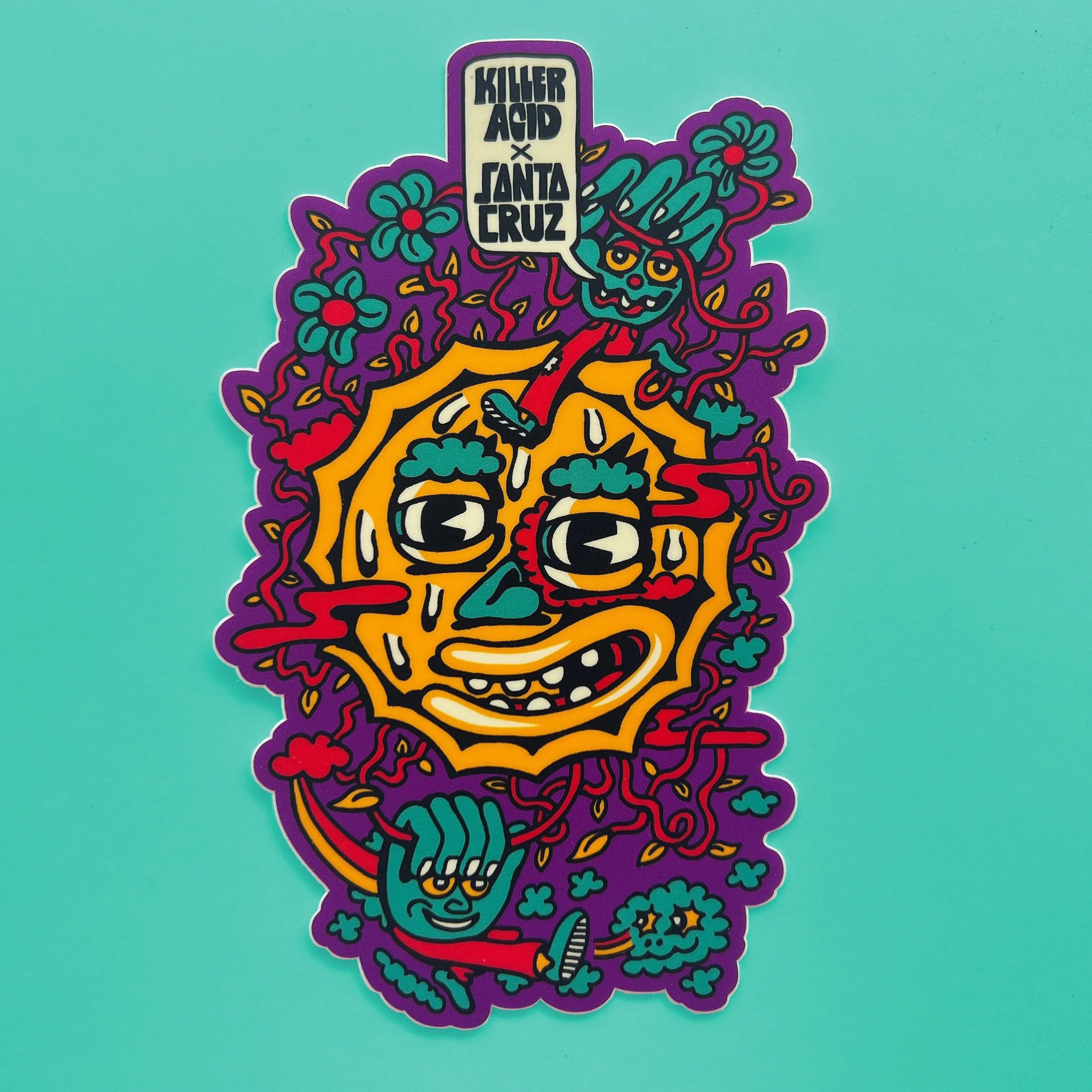 Santa Cruz Sunshine Sticker