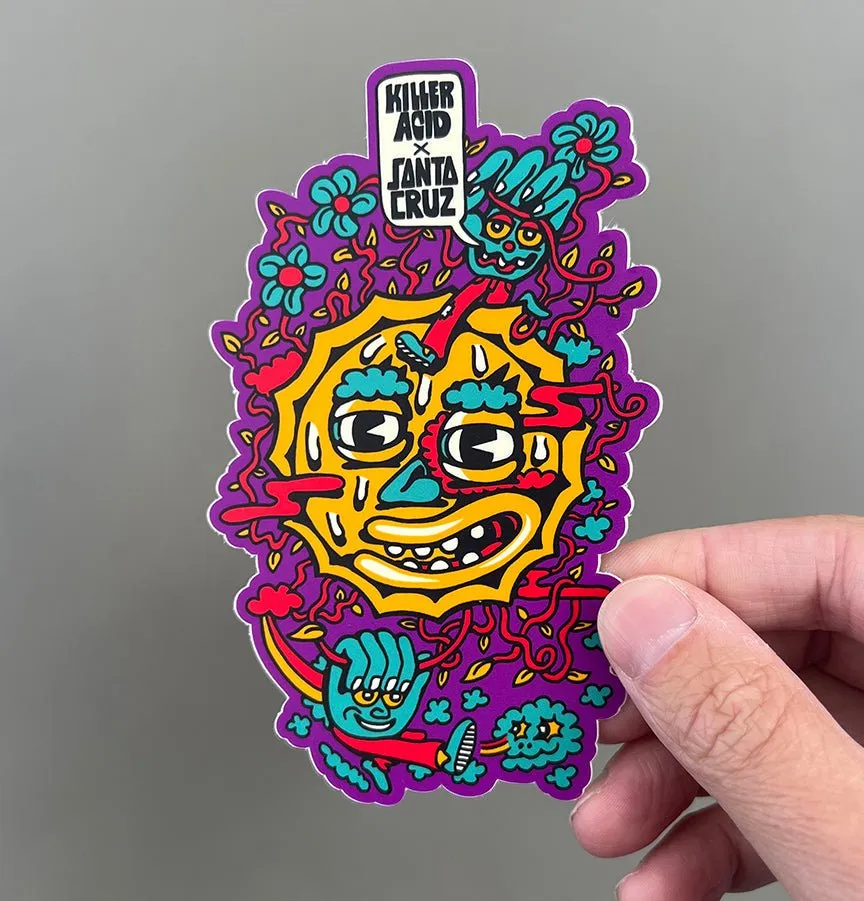 Santa Cruz Sunshine Sticker