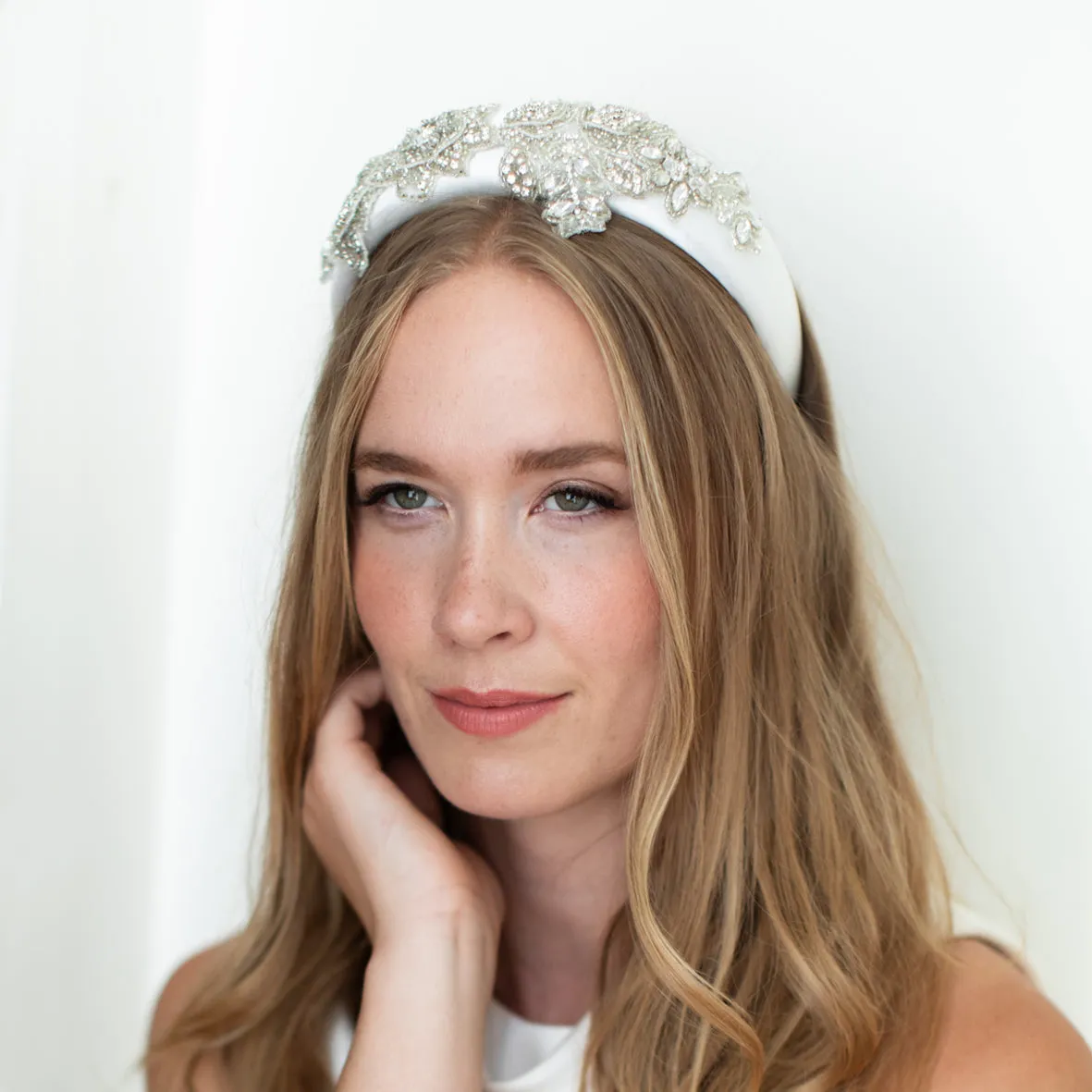 Satin Wedding Headband