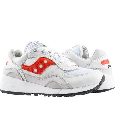 Saucony Originals Shadow 6000 Premium White/Red Men's Shoes S70668-2