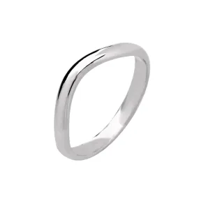 Shaped Wedding Band - Google SEO result: Curved Wedding Ring