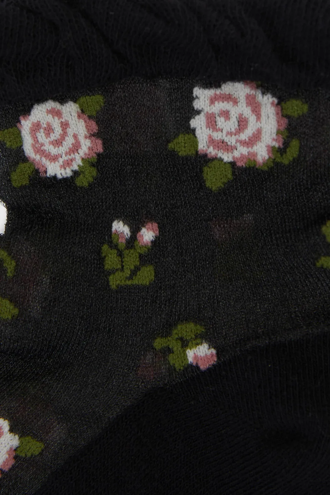 Sheer Roses Sock