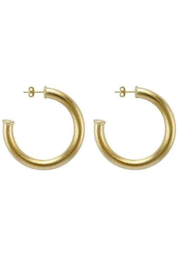 Sheila Fajl - Chantal Hoops - 18K Gold Plated