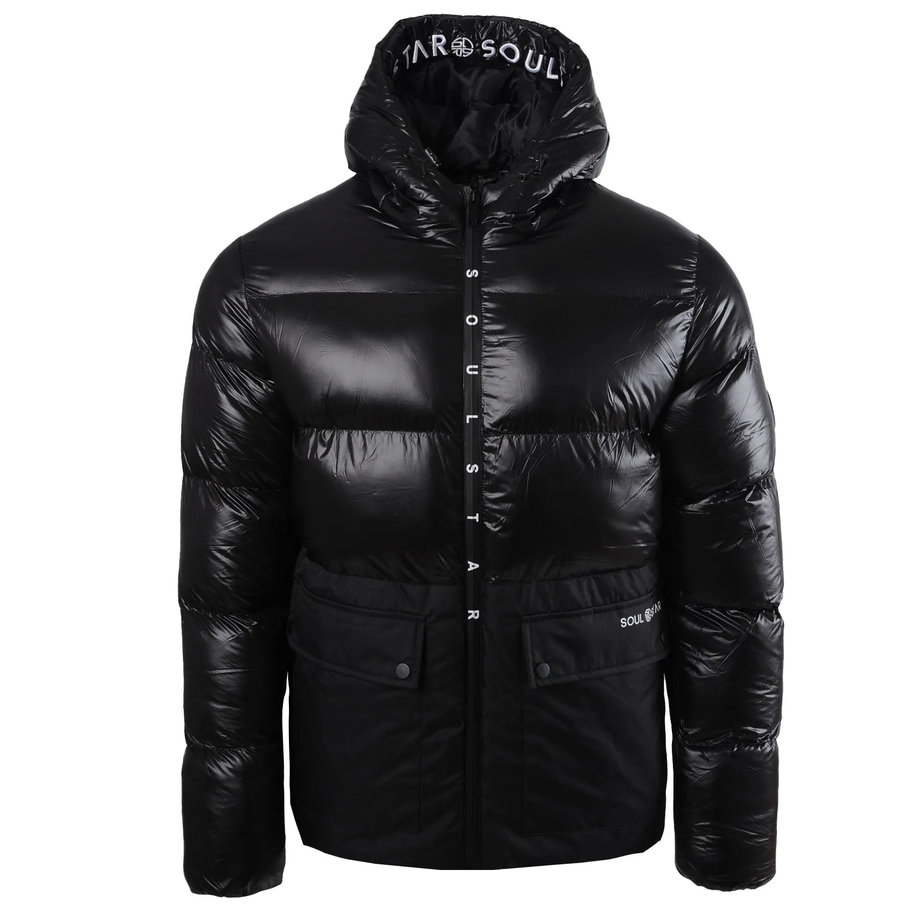 Shiny Puffer Jacket Coat