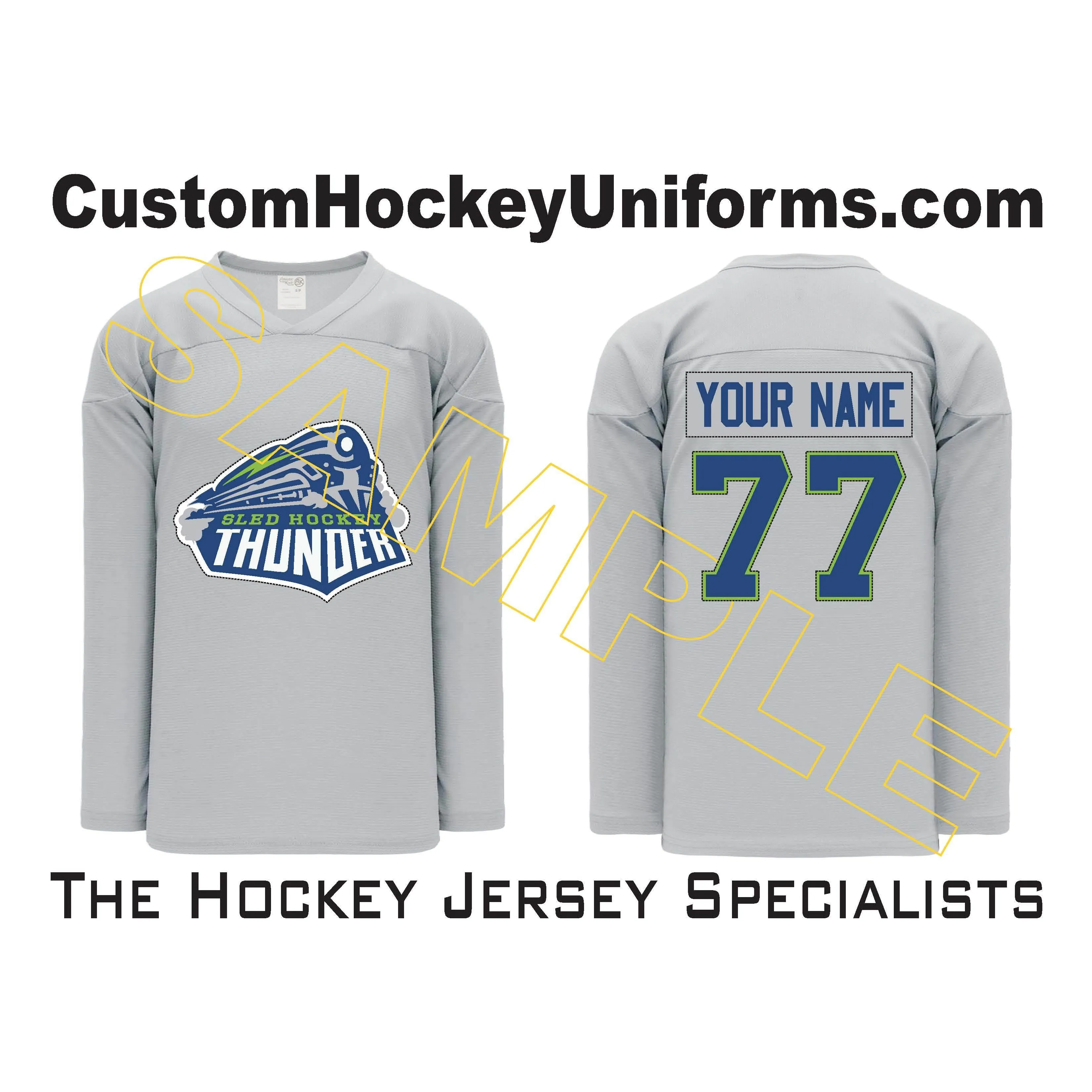 Sled Hockey Thunder Grey (H6000-012)