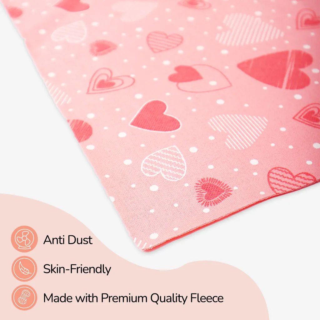 Small and Medium (pack of 2) - Diaper Changing Mat (Peppy Pink)