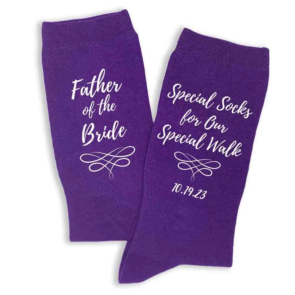 Special Socks for Father of the Bride Walk - Exclusive Edition