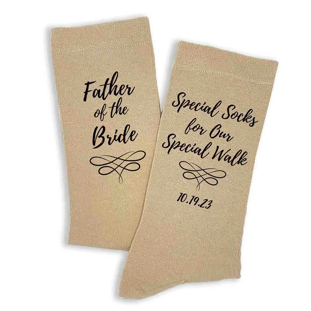 Special Socks for Father of the Bride Walk - Exclusive Edition