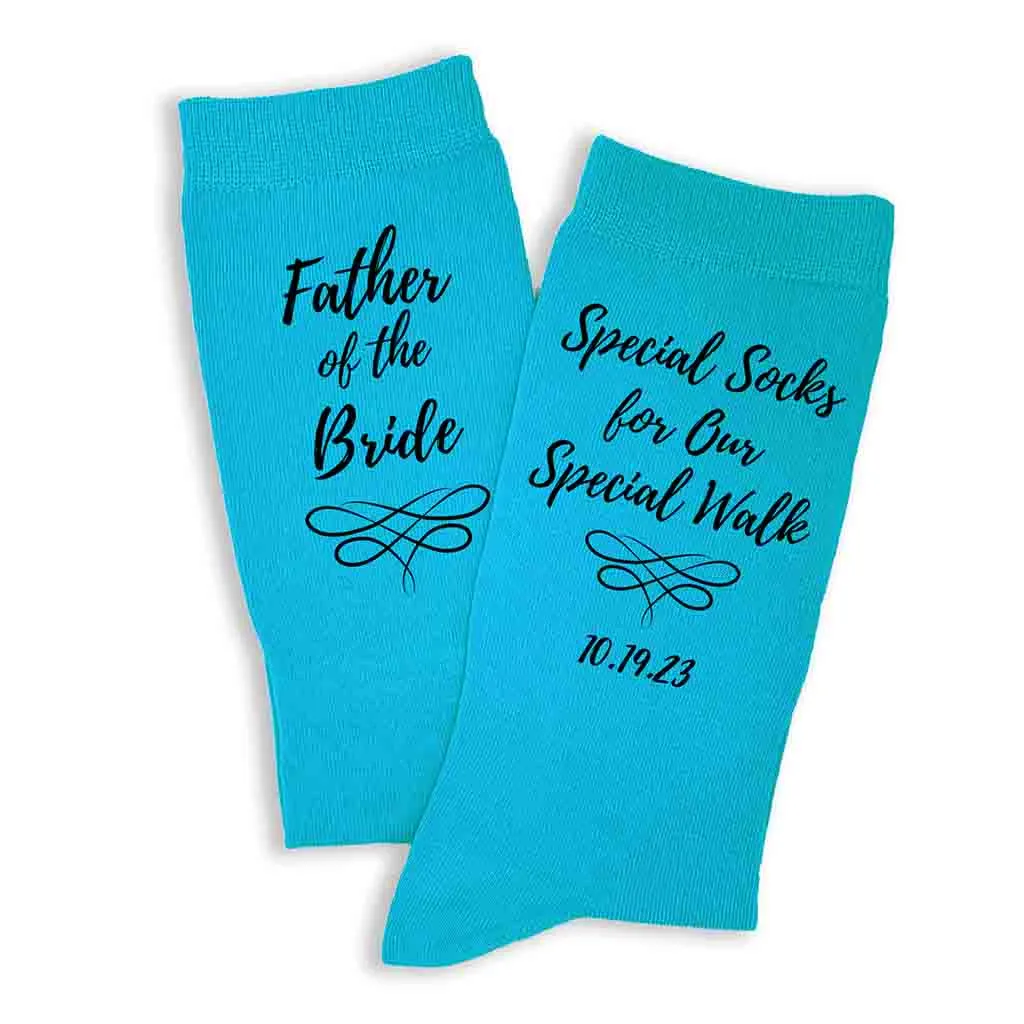 Special Socks for Father of the Bride Walk - Exclusive Edition