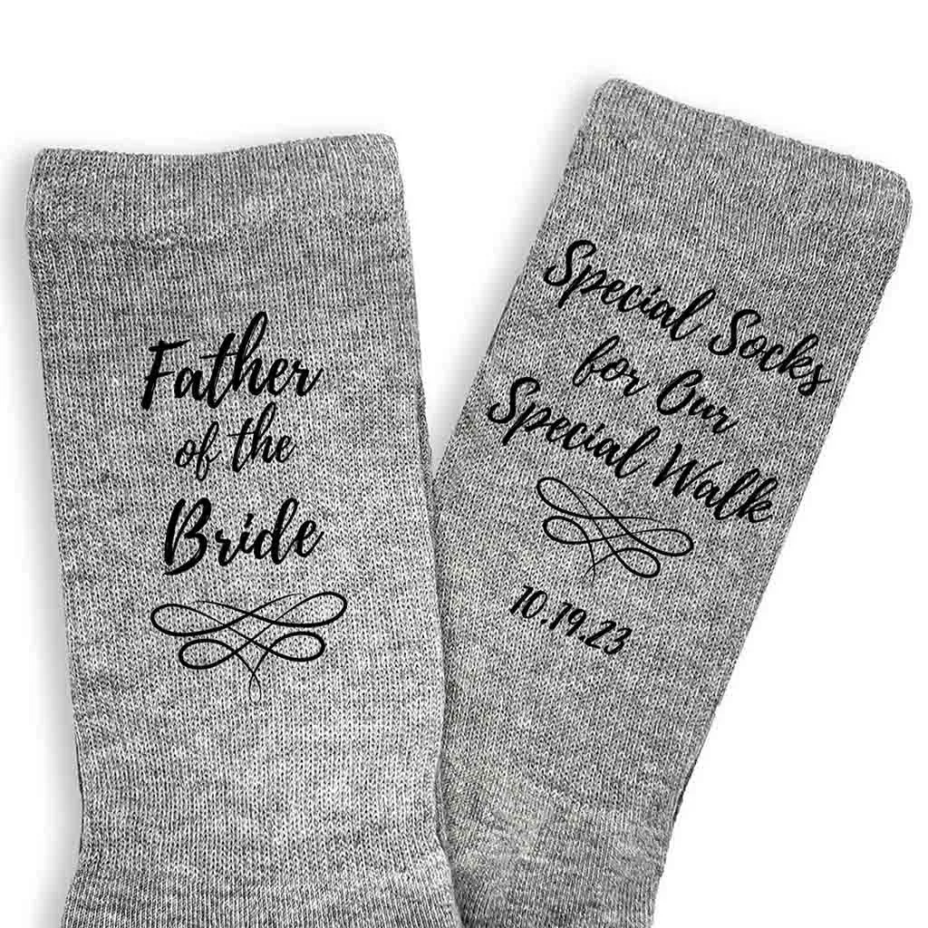 Special Socks for Father of the Bride Walk - Exclusive Edition