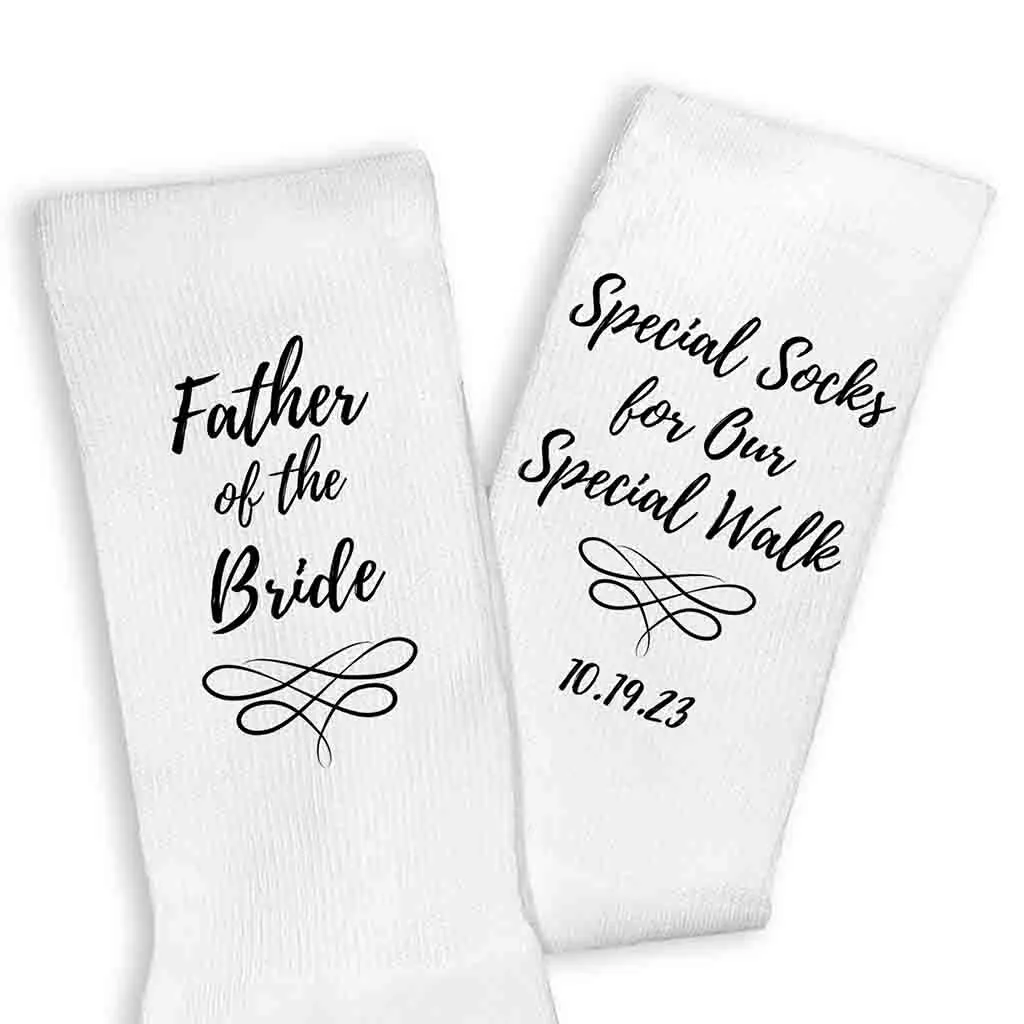 Special Socks for Father of the Bride Walk - Exclusive Edition