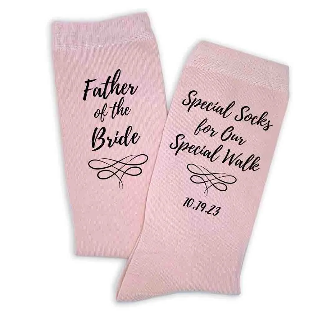 Special Socks for Father of the Bride Walk - Exclusive Edition