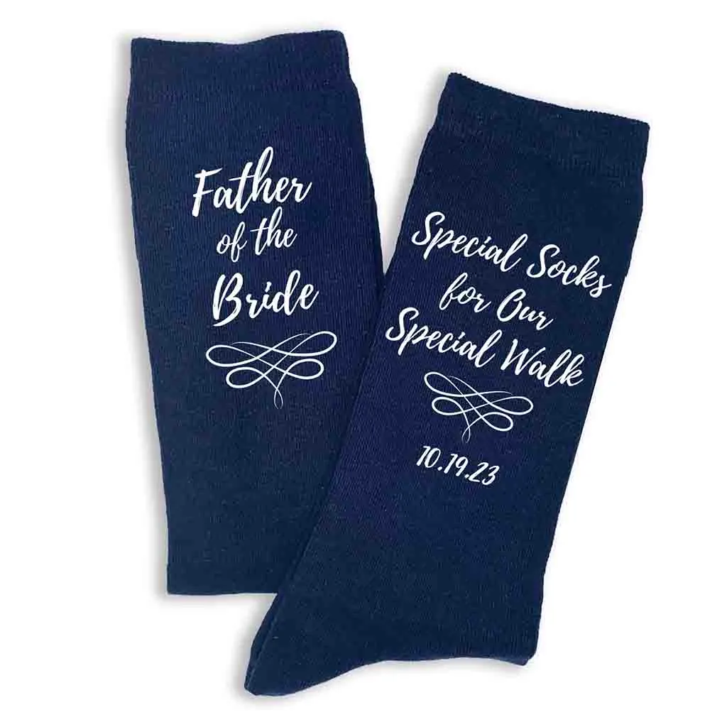 Special Socks for Father of the Bride Walk - Exclusive Edition