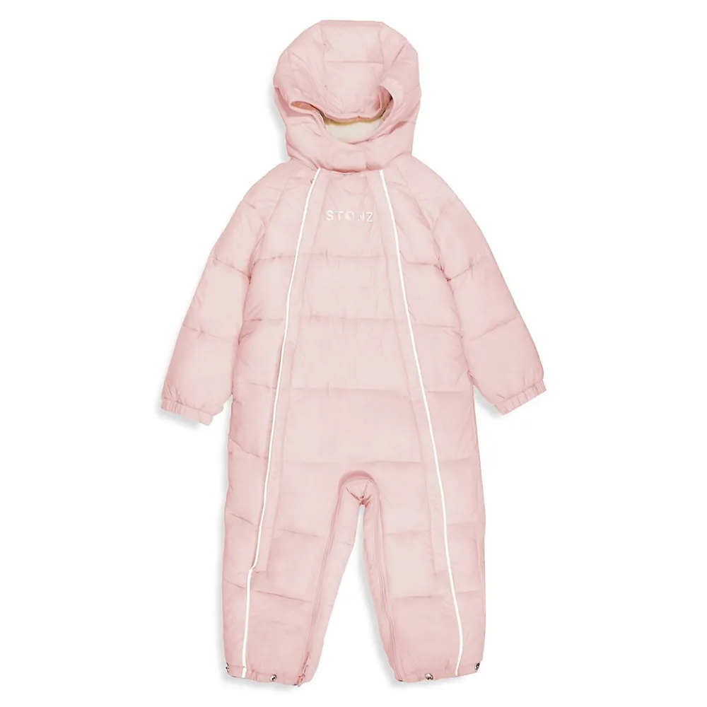 Stonz Baby Girl's 2-Piece Puffer Snow Suit & Bunting Bag