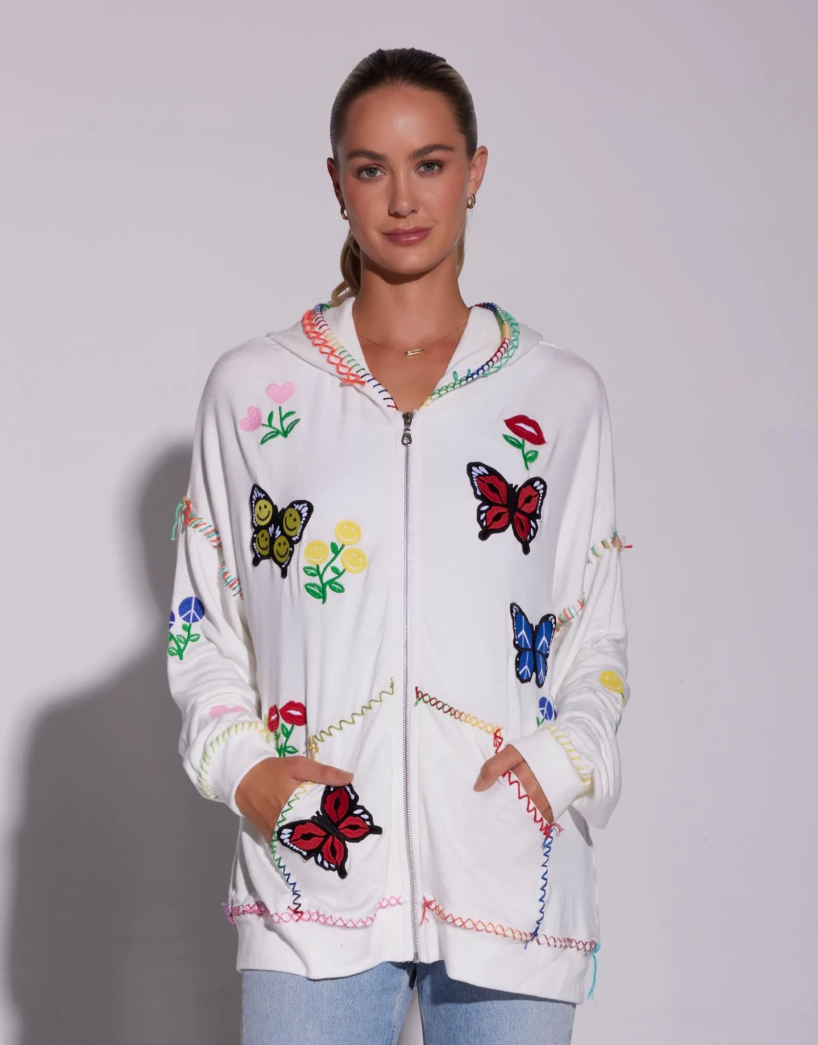 Teresa X Happy Floral Embroidery