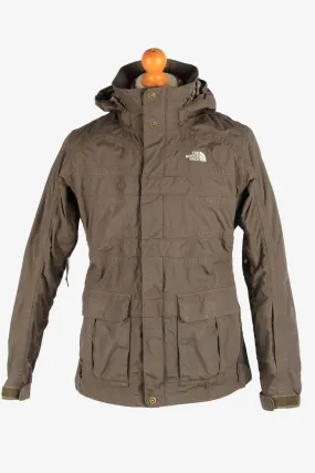 The North Face Women’s Jacket Outdoor Hooded Vintage Size L Dark Brown C2865 - Pepper Tree London