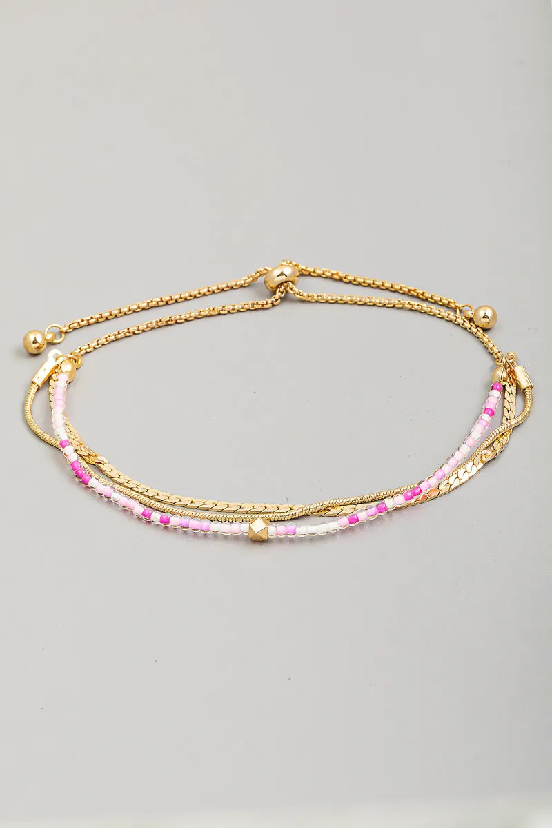 Three Row Bracelet