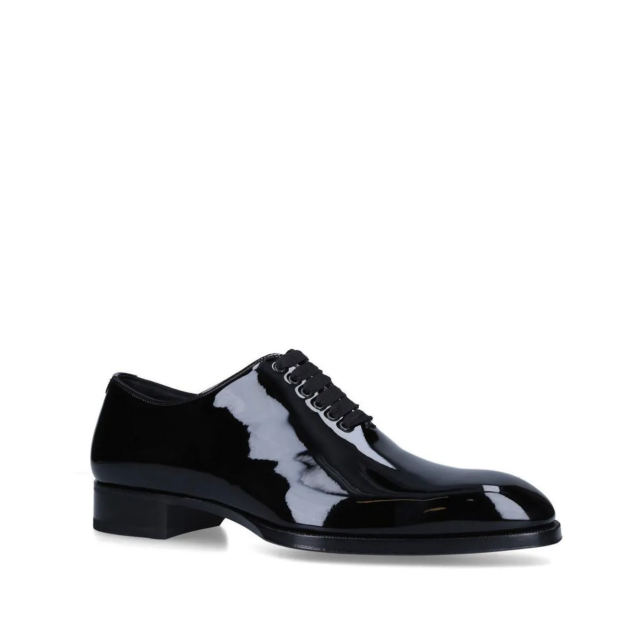 TOM FORD Elkan Patent Leather Shoes - Black