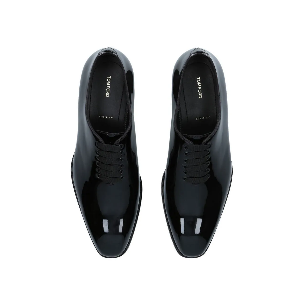 TOM FORD Elkan Patent Leather Shoes - Black