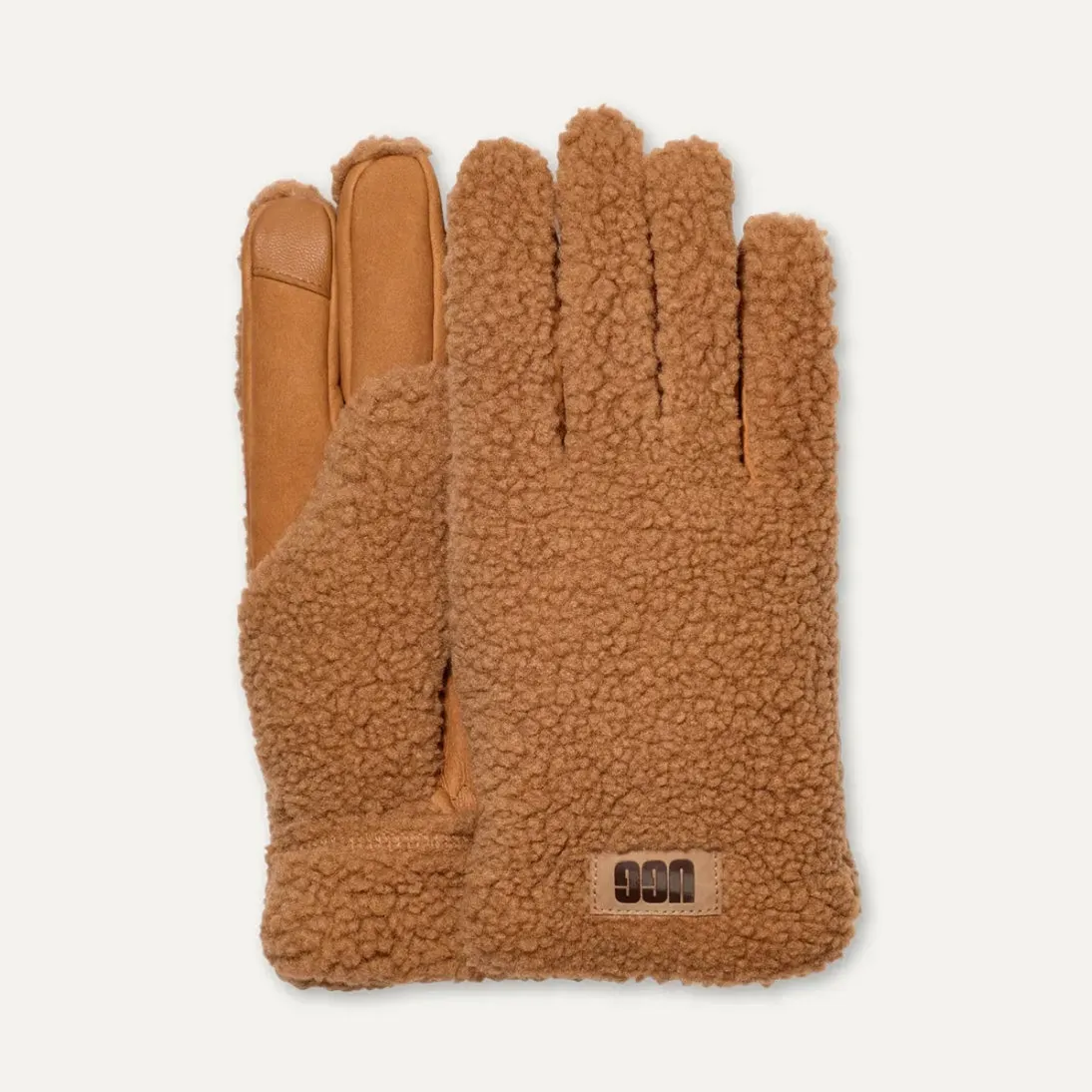 UGG UggFluff Glove 101066 Chestnut