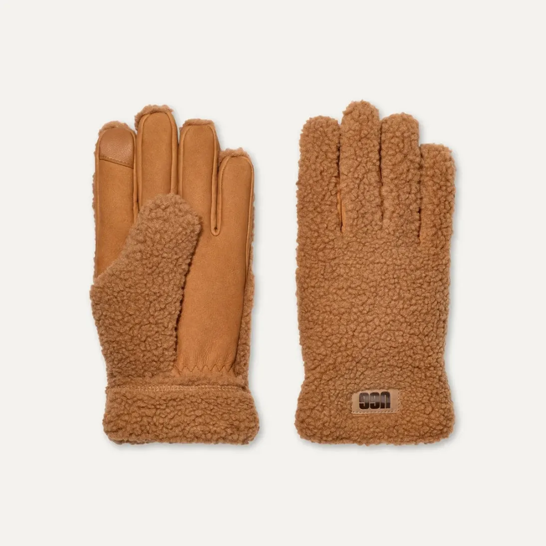 UGG UggFluff Glove 101066 Chestnut