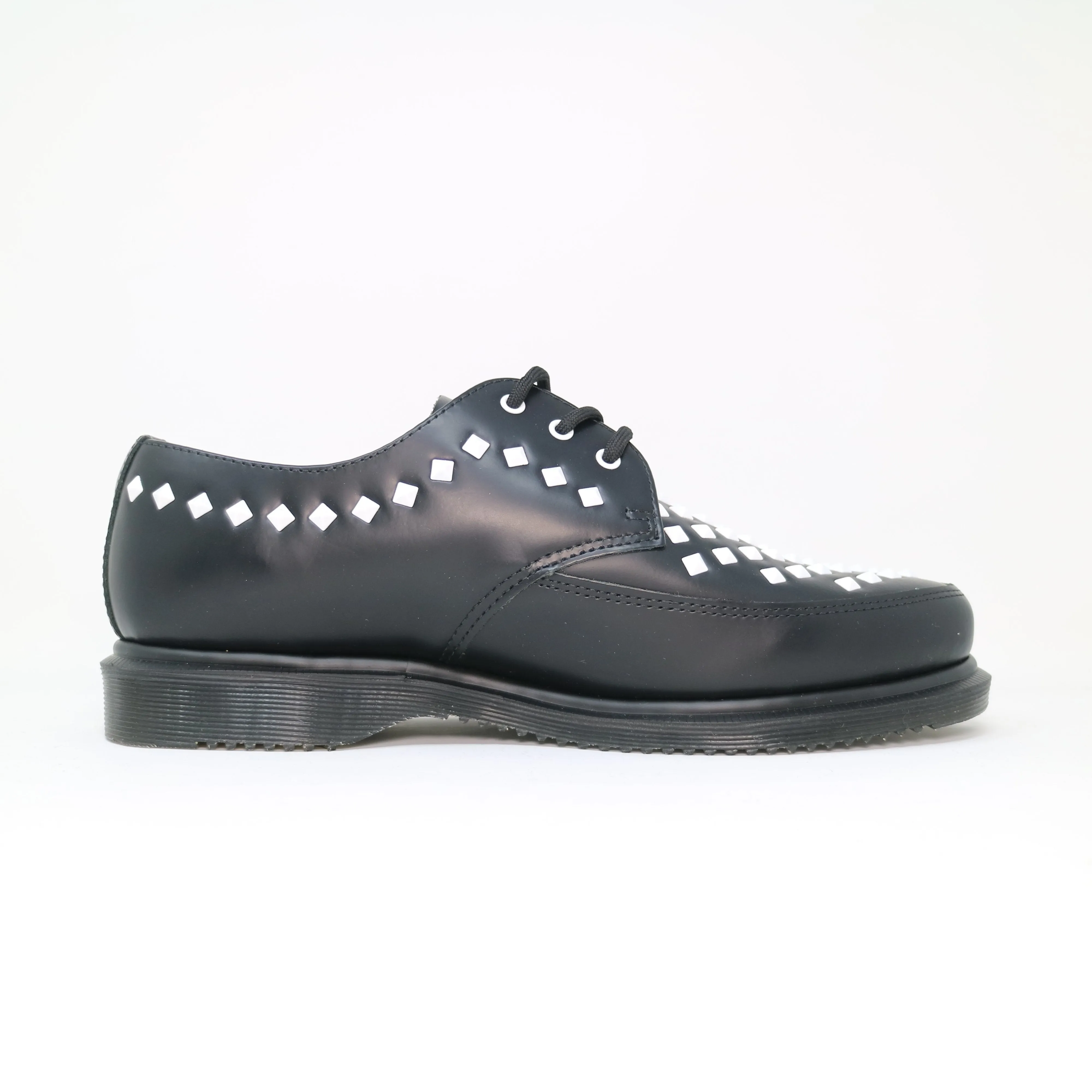 Unisex Dr Martens Willis Leather Shoes - Black