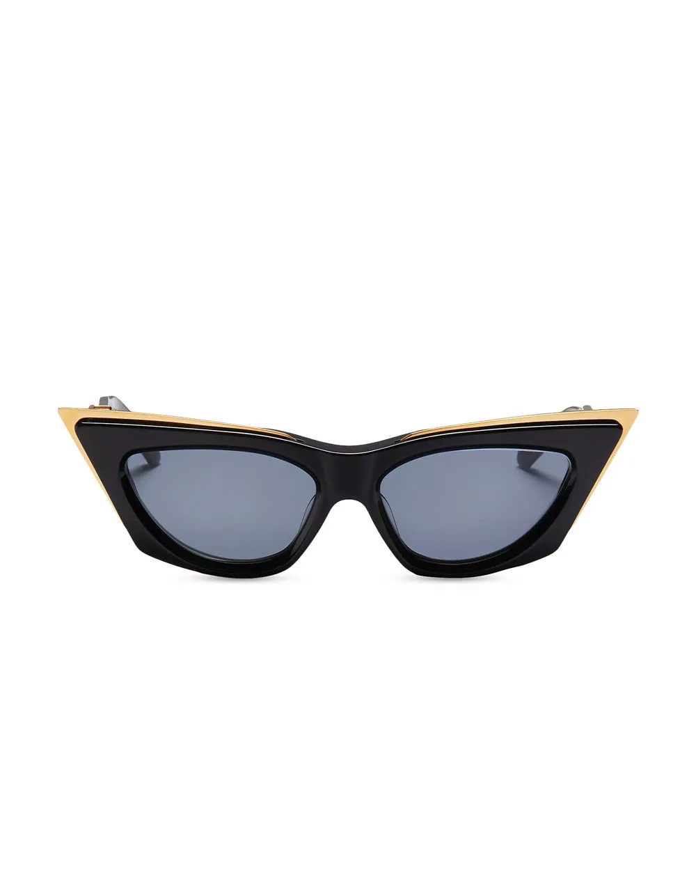 V-Goldcut Cat Eye Sunglasses in Black