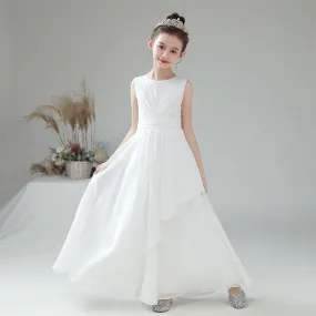 Vestido para Niña Flower Girl Dress For Wedding Party First Communion Little Bride Gowns Junior Bridesmaid