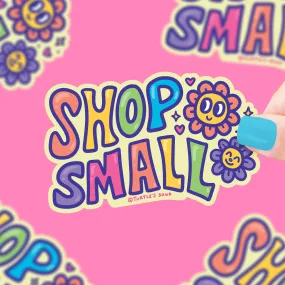 Vinyl Sticker, Shop Small