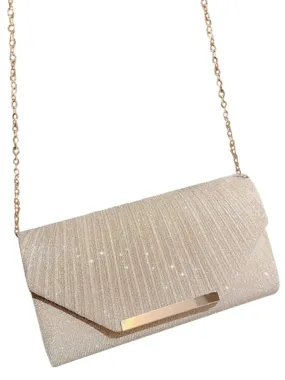 Women's Evening Bag Glitter Purse Elegant Wedding Clutch