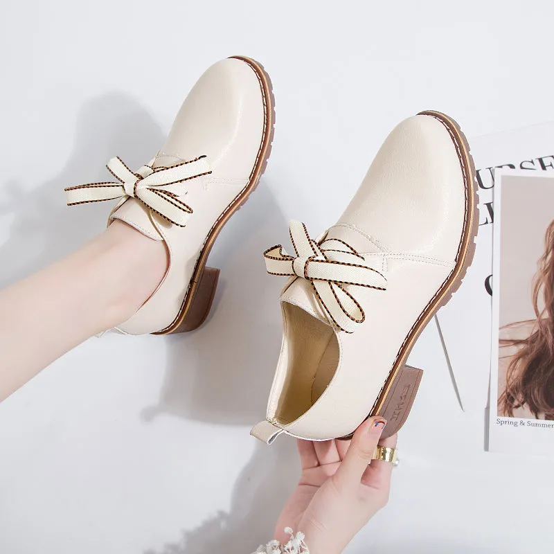 Women's Small Leather Shoes