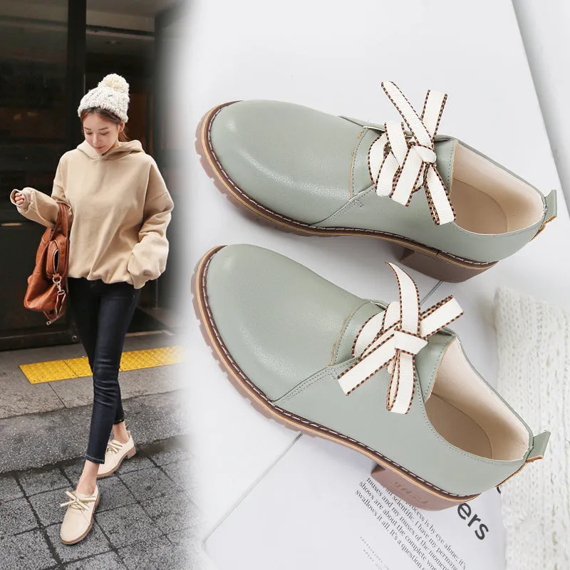 Women's Small Leather Shoes