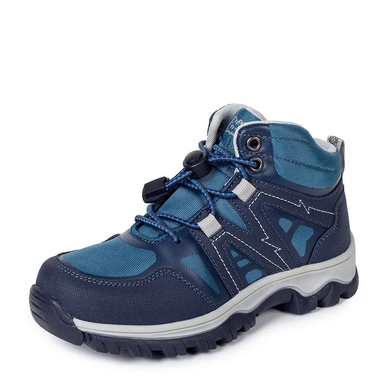 Zapatillas Outdoor Bubblegummers Crom Celeste Niño